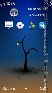 Autumn theme screenshot