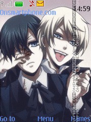 Kuroshitsuji 2 theme screenshot