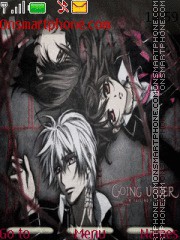 Vampire Knight theme screenshot