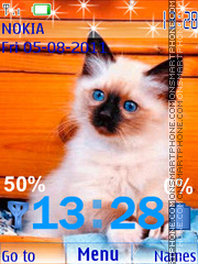 My Little Cat theme screenshot