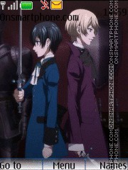 Kuroshitsuji 2 theme screenshot