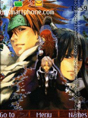 D.Gray Man (one more time) theme screenshot