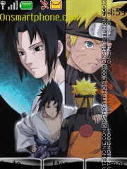 Naruto vs Sasuke theme screenshot