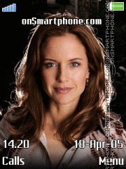 Kelly Preston II. theme screenshot