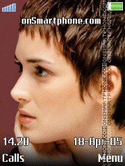 Winona Ryder II. theme screenshot