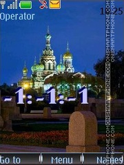 St Petersburg swf theme screenshot