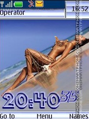Marine nu12 pict swf theme screenshot