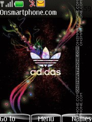 Adidas theme screenshot