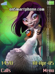 Bjork theme screenshot