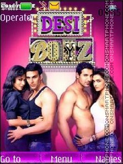 Desi Boyz theme screenshot