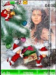 Kajol Merry Christmas theme screenshot