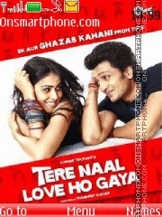 Tere Naal Love Ho Gaya theme screenshot