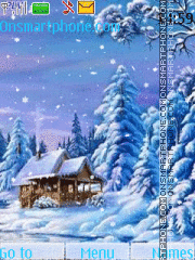 Winter theme screenshot