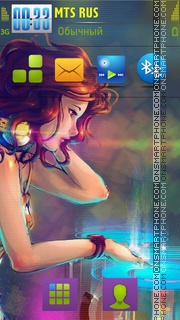 Dj 06 theme screenshot