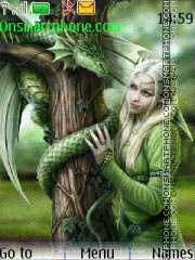 Green Dragon theme screenshot