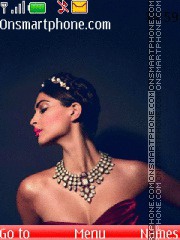 Sonam Kapoor - Cannes theme screenshot