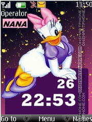 Daisy Duck CLK theme screenshot
