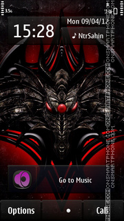 Darkness 03 theme screenshot