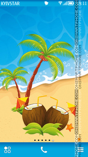 Summer Time theme screenshot