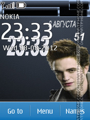 Edward Cullen - Twilight Saga theme screenshot
