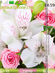 Wedding Flowers theme screenshot