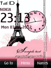 Paris theme screenshot