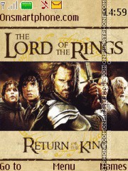The Lord of the Rings - The Return of the King theme screenshot