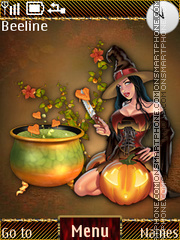 Happy Halloween theme screenshot