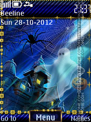 Halloween theme screenshot