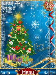 Christmas theme screenshot