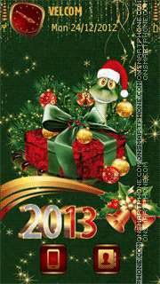 New Year 2013 theme screenshot