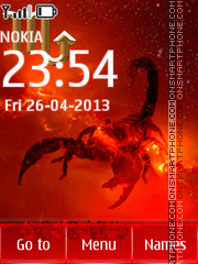 Scorpion theme screenshot