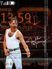Freddie Mercury By ROMB39 theme screenshot