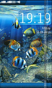 Under water theme screenshot