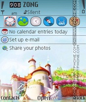 Castlke theme screenshot