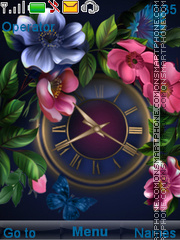 Flowers theme screenshot