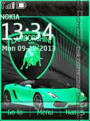Lamborgini 04 theme screenshot