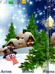 Winter theme screenshot