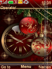 The red festive theme screenshot