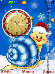 Happy holidays theme screenshot