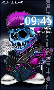 Funny SkeLeton theme screenshot