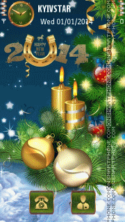 Happy 2014! theme screenshot