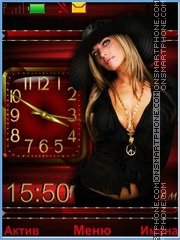 Blonde in black theme screenshot