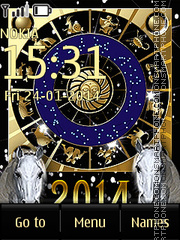 Zodiac 2014 theme screenshot