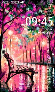 Painting - Rain theme screenshot