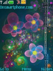 Abstract theme screenshot