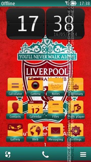 Liverpool 2014 theme screenshot