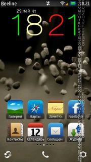 Throwing Stones theme screenshot