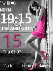 Doutzen Kroes 05 theme screenshot
