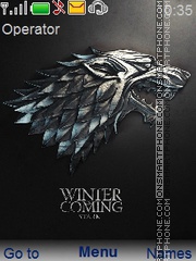 GOT theme screenshot